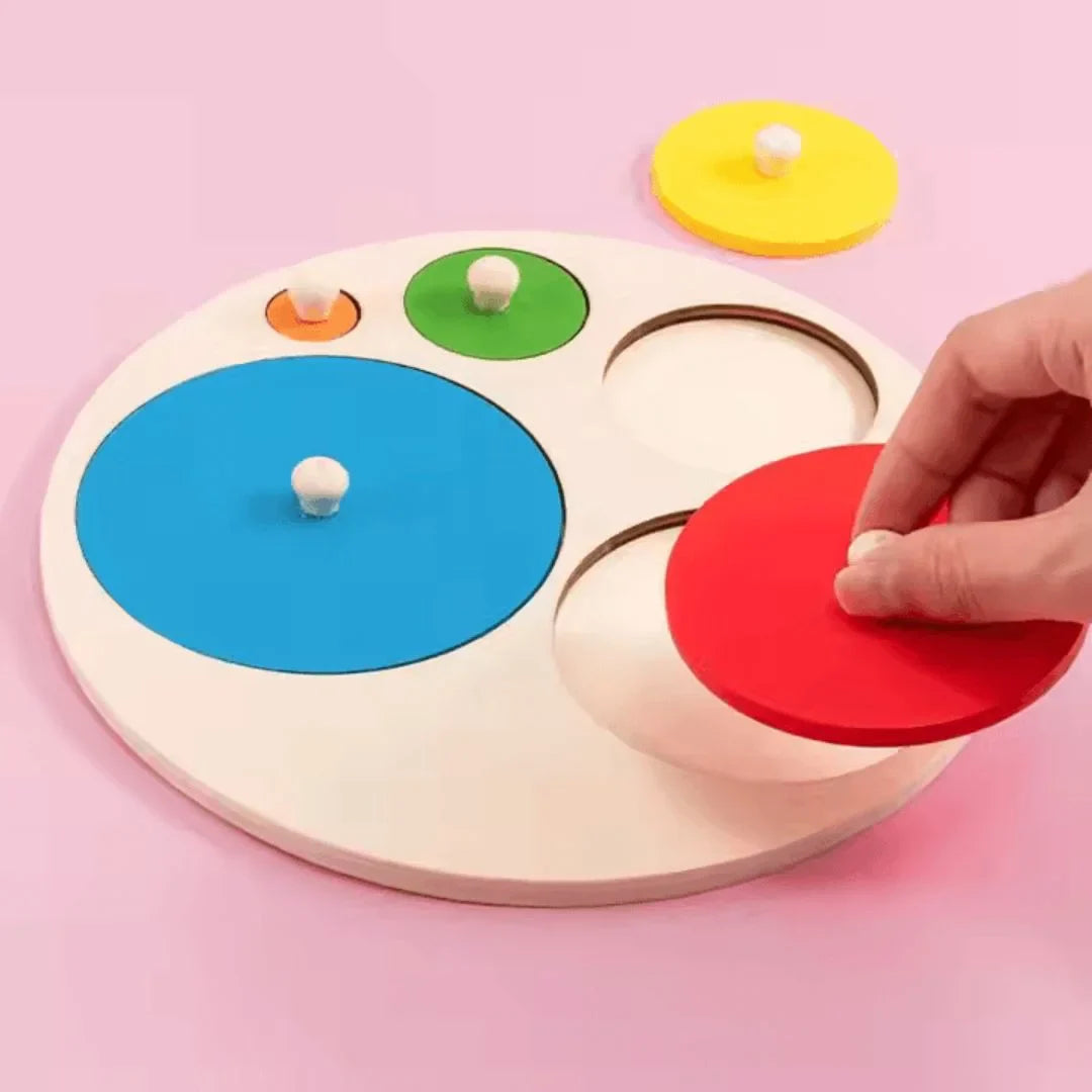 GeoPlay – Geometrisches Puzzle für Kinder ab 3+ – Fördert Räumliche Fähigkeiten