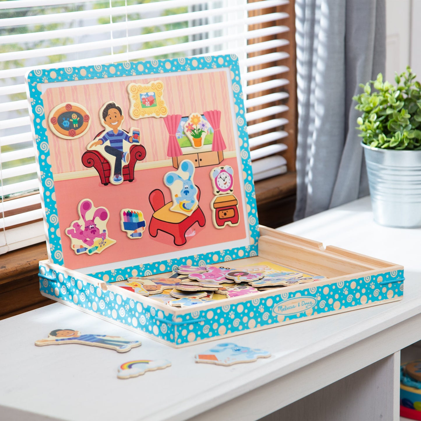 Blue's Clues & You! Wooden Magnetic Picture Game