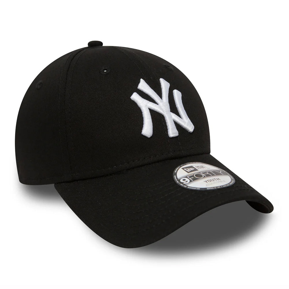 New Era Kids 9FORTY New York Yankees Baseballpet - MLB League Essential - Zwart