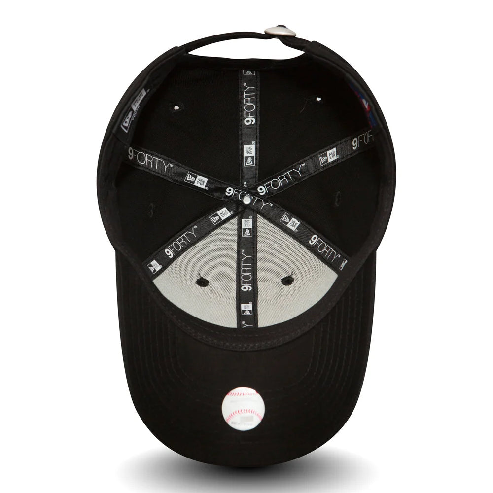 New Era Kids 9FORTY New York Yankees Baseballpet - MLB League Essential - Zwart