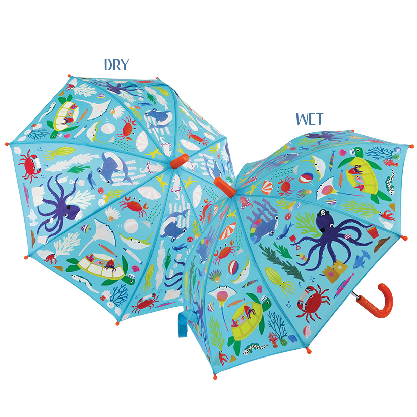 Parasol zmieniający kolor – Ocean