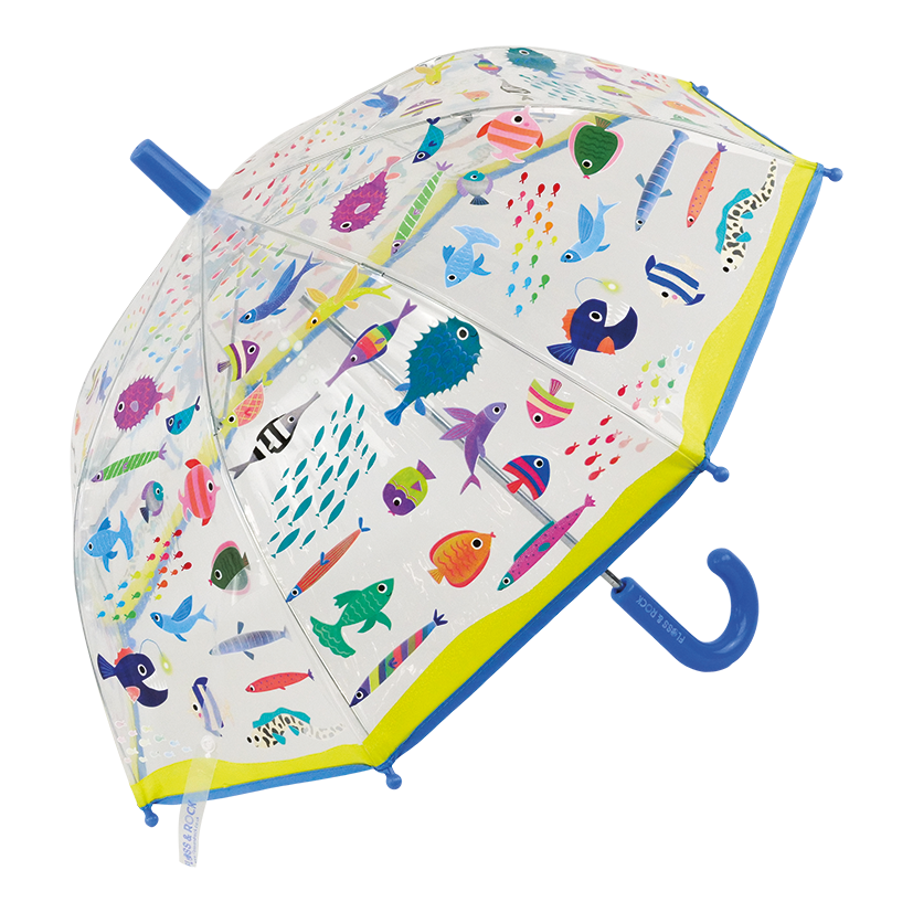 Parasol zmieniający kolor – Ocean (przezroczysty)