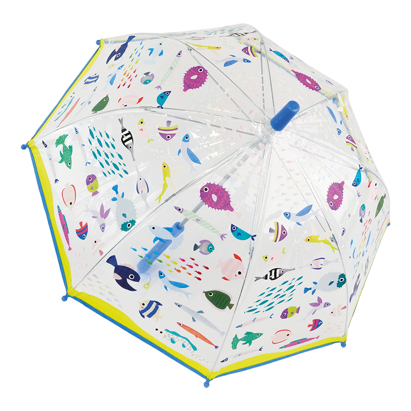 Parasol zmieniający kolor – Ocean (przezroczysty)