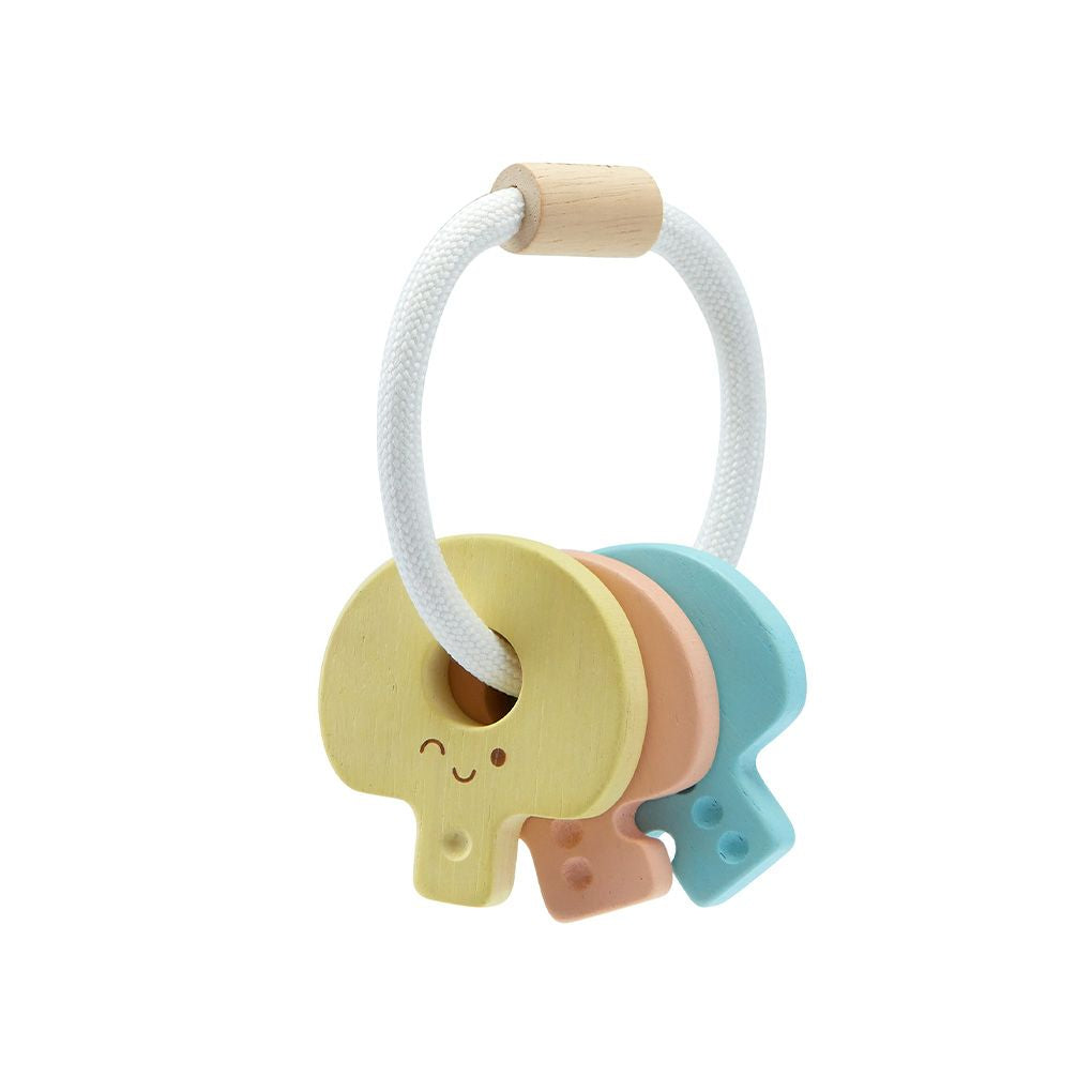 Babysleutelrammelaar - Pastel