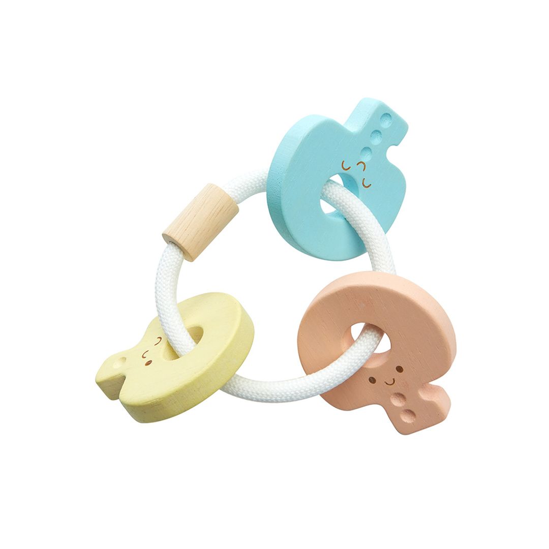 Babysleutelrammelaar - Pastel