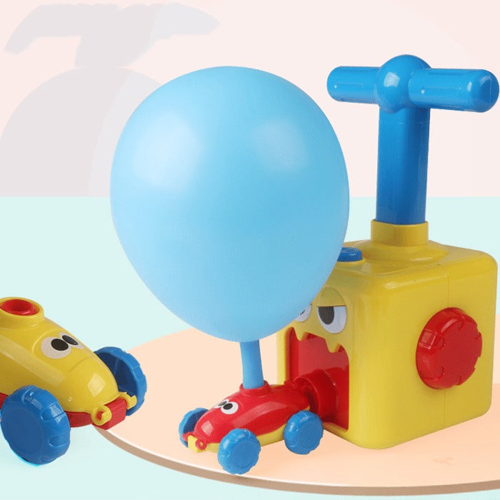 SpeedyPop -Luftwaffe Ballon-Rennwagen Spielzeug