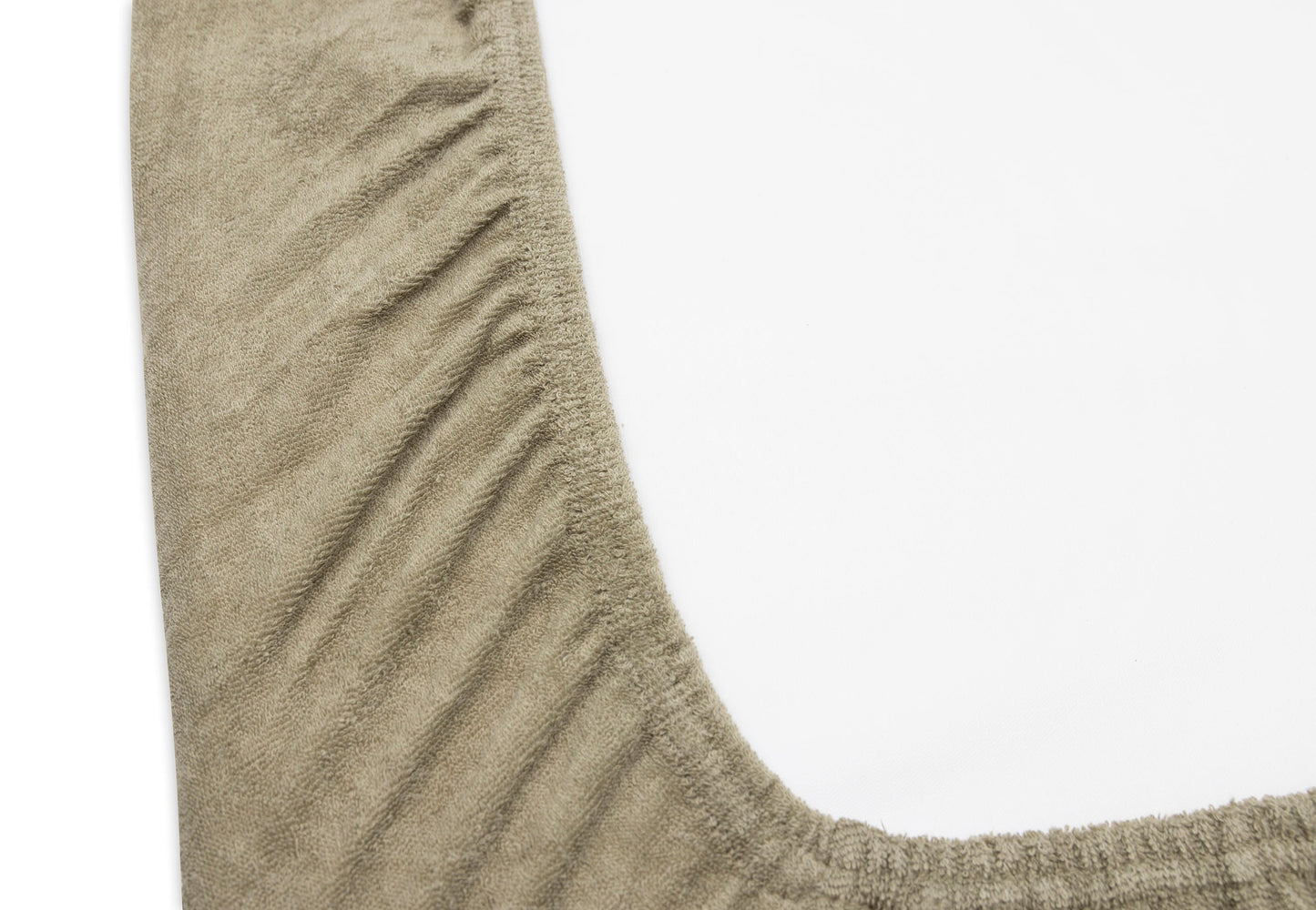 Changing Mat Cover Terry - Olive Green