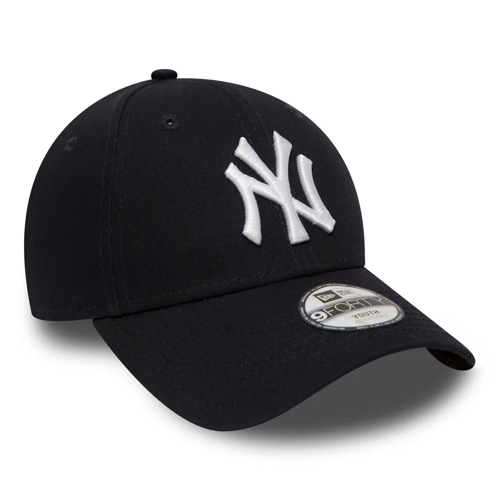 New Era Kids 9FORTY New York Yankees Baseballpet - MLB League Essential - Marineblauw
