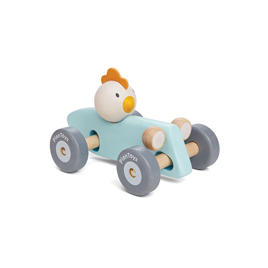Kippenraceauto