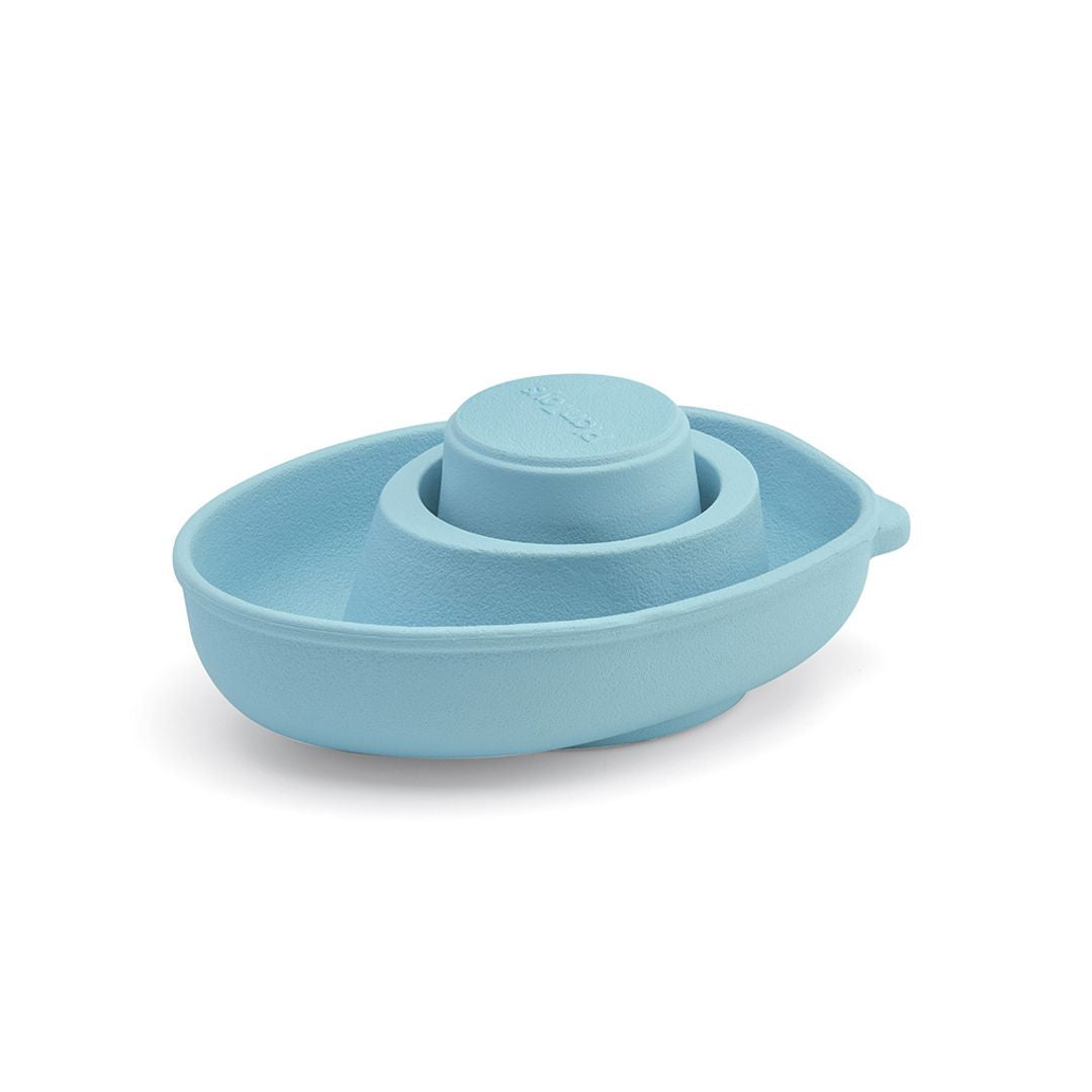 Rubberen cabrioboot - Pastelblauw