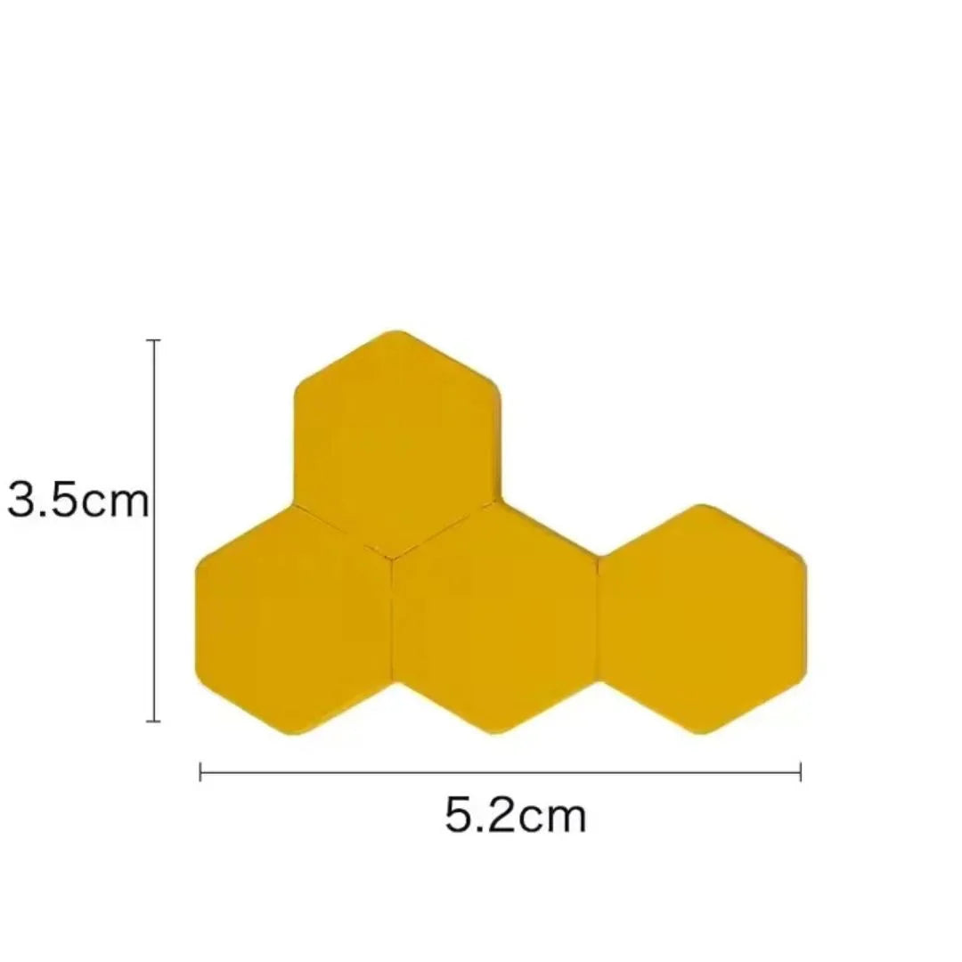 HexoCraft – Holz Sechseck-Puzzle für Kinder ab 4 Jahren