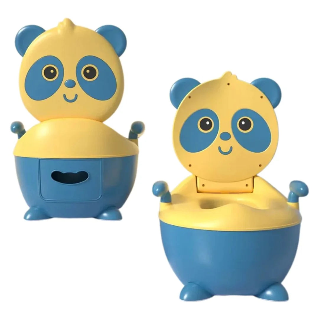 PandaLoo | Niedlicher Töpfchenstuhl mit Weichem PVC-Sitz für Kleinkinder