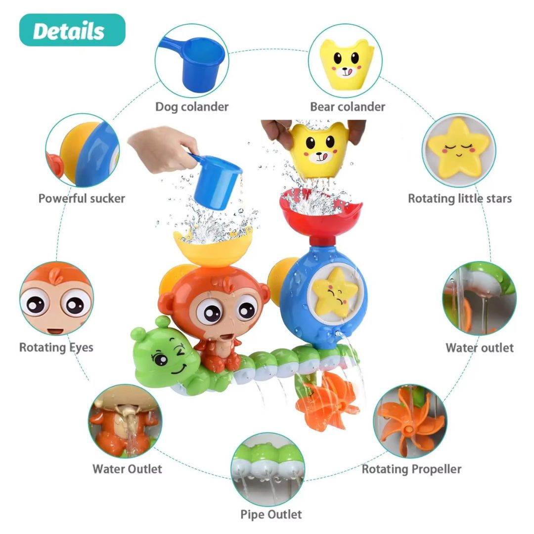 ChromaPals – Magische Farbwechselnde Tier-Badespielzeuge für Kinder ab 1,5 Jahren – Inspiriert sensorisches Spiel & Wasserwunder