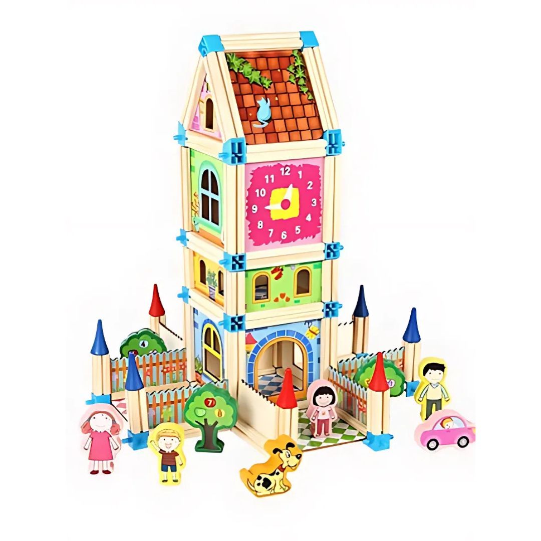 MagicBuild - Kreative Holzbausteine