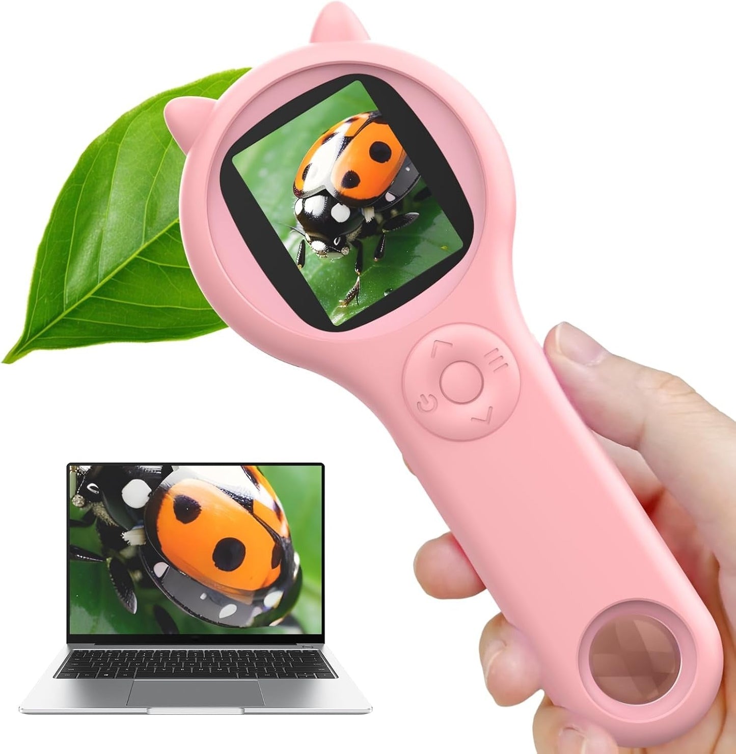 LittleScientist - Pädagogische tragbare Lupe für Kinder