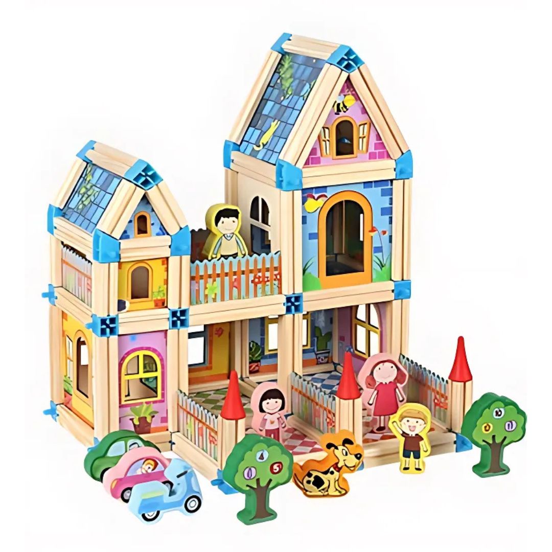 MagicBuild - Kreative Holzbausteine