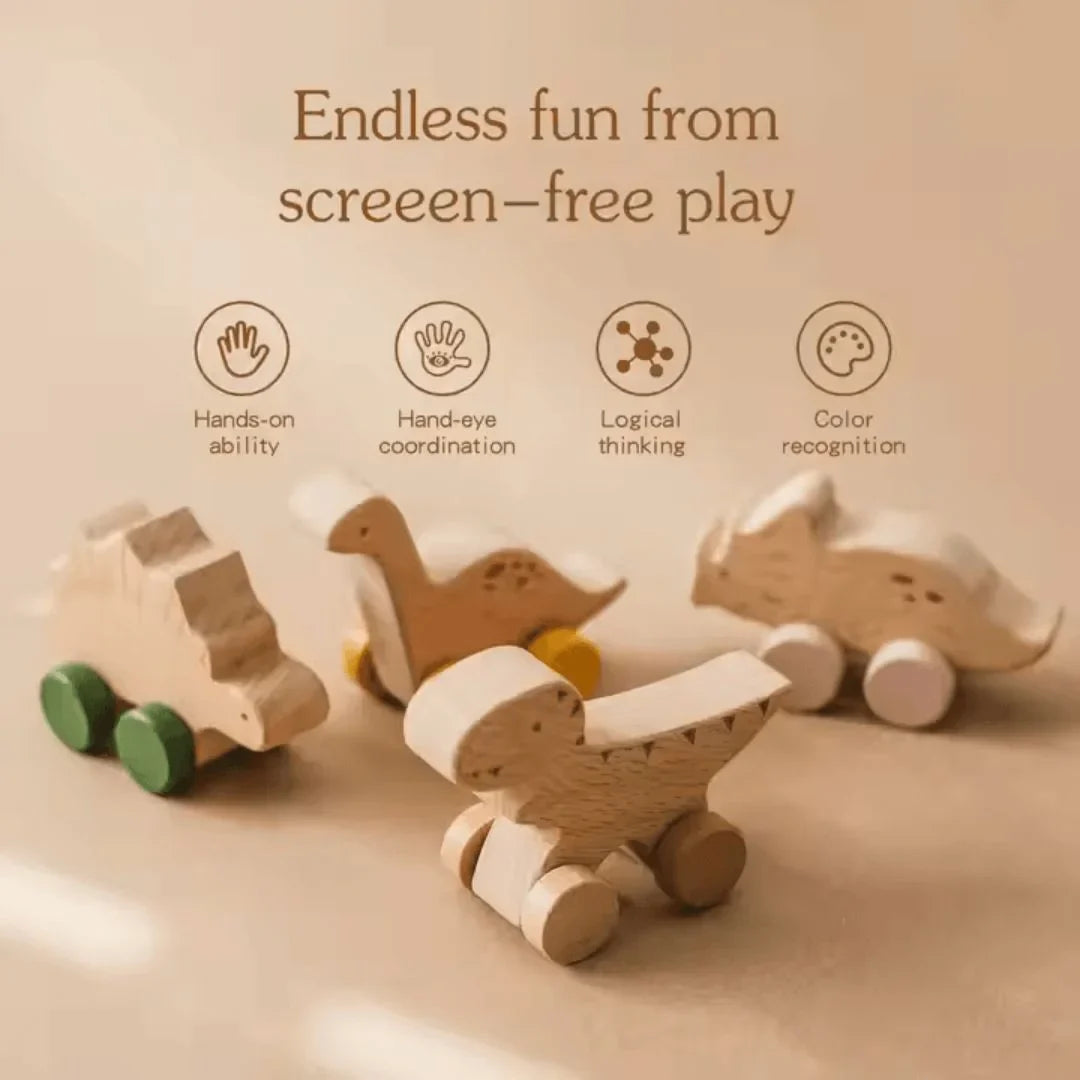 DinoDrive – Dinosaurier-Auto für Kinder ab 3+ – Fördert Fantasievolles Spielen