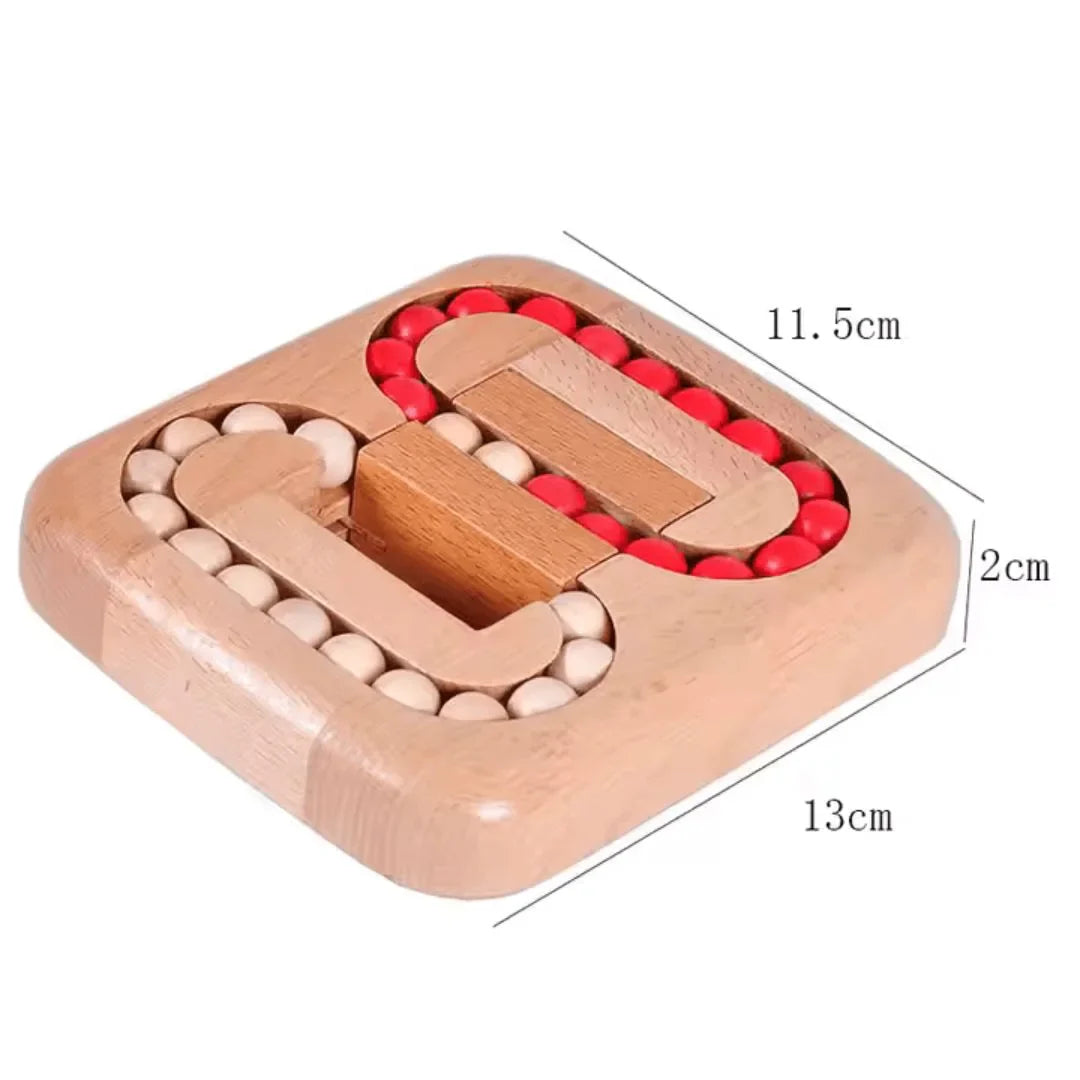CraftNest – Holzperlen-Set für Kinder ab 3+ – Fördert Feinmotorik