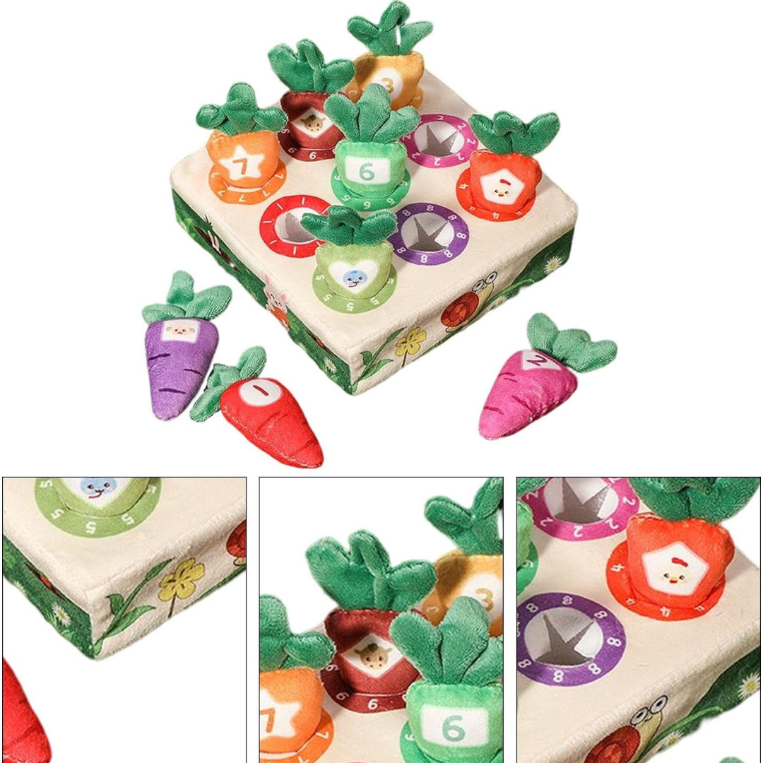 CarrotClasp - Plüschkarotte als Schlüsselanhänger - weiches & skurriles Accessoire für Kinder