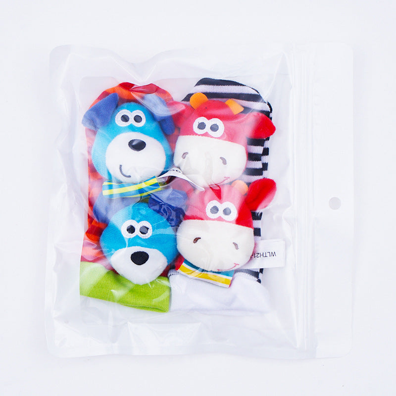 SensoryPlush- Weiche, rasselnde Socken und Armbänder für die ersten Entdeckungen