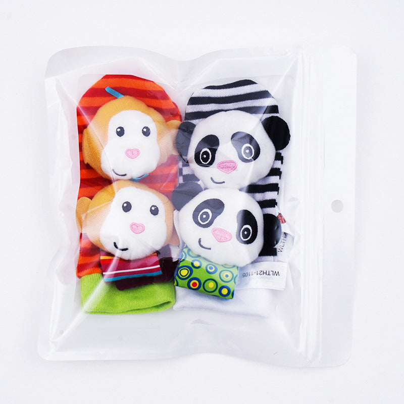 SensoryPlush- Weiche, rasselnde Socken und Armbänder für die ersten Entdeckungen