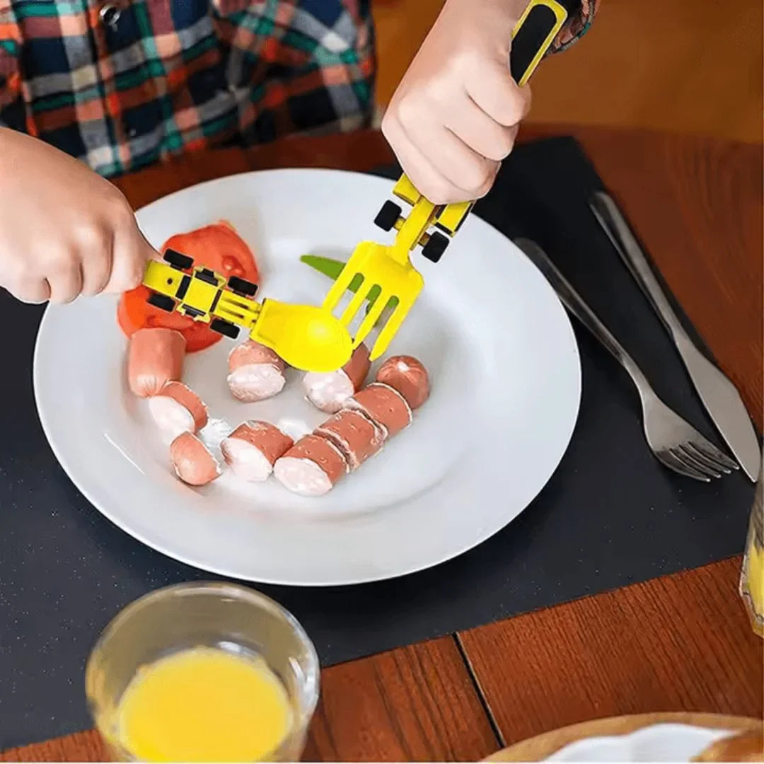 BuildBites – Konstruktions-Essgeschirr für Kinder ab 3+ – Fördert Essensspaß