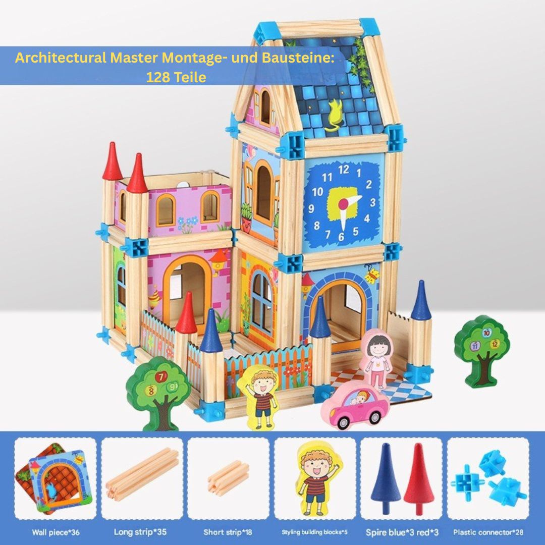 MagicBuild - Kreative Holzbausteine