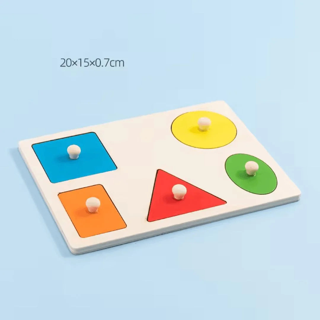 GeoPlay – Geometrisches Puzzle für Kinder ab 3+ – Fördert Räumliche Fähigkeiten