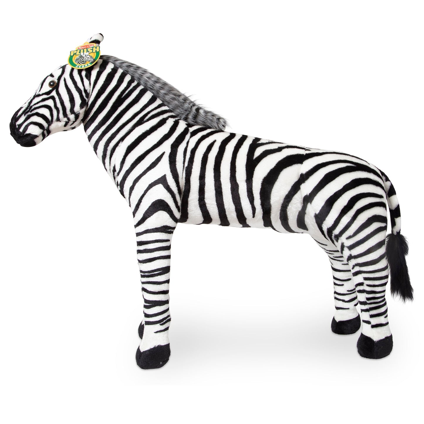 Levensechte zebra pluche knuffel