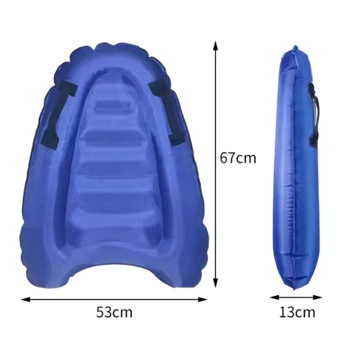 Wavey – Aufblasbares Kinder Bodyboard ab 5 Jahren | Sicherer Strandspaß