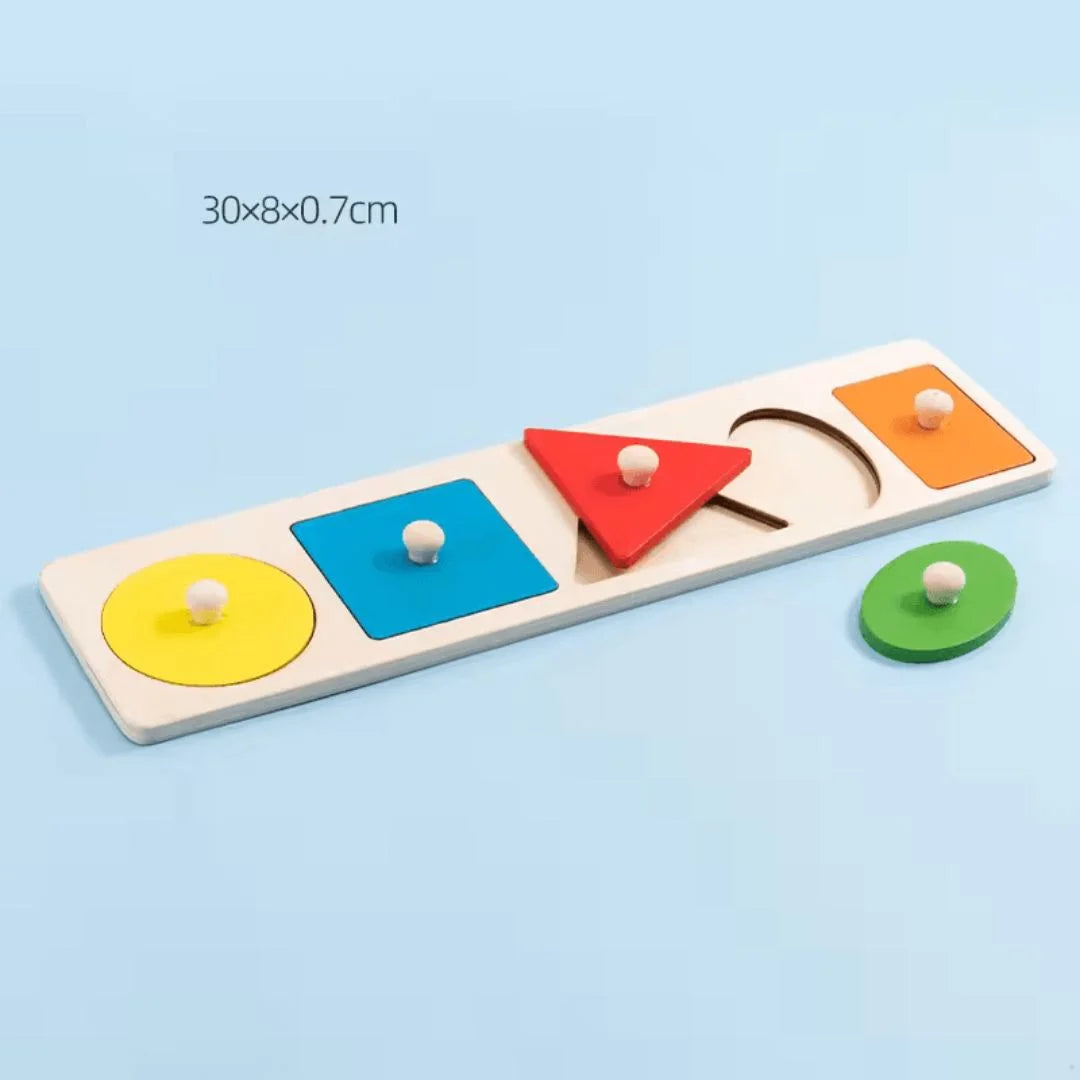 GeoPlay – Geometrisches Puzzle für Kinder ab 3+ – Fördert Räumliche Fähigkeiten