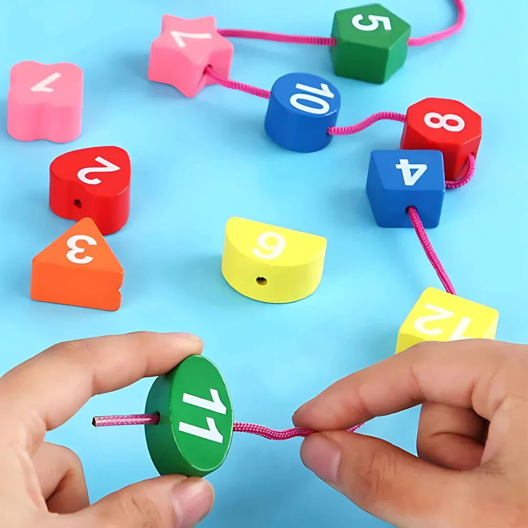 TickTocky – Kinder Lernuhr aus Holz ab 3 Jahren | Uhrzeit Lernen