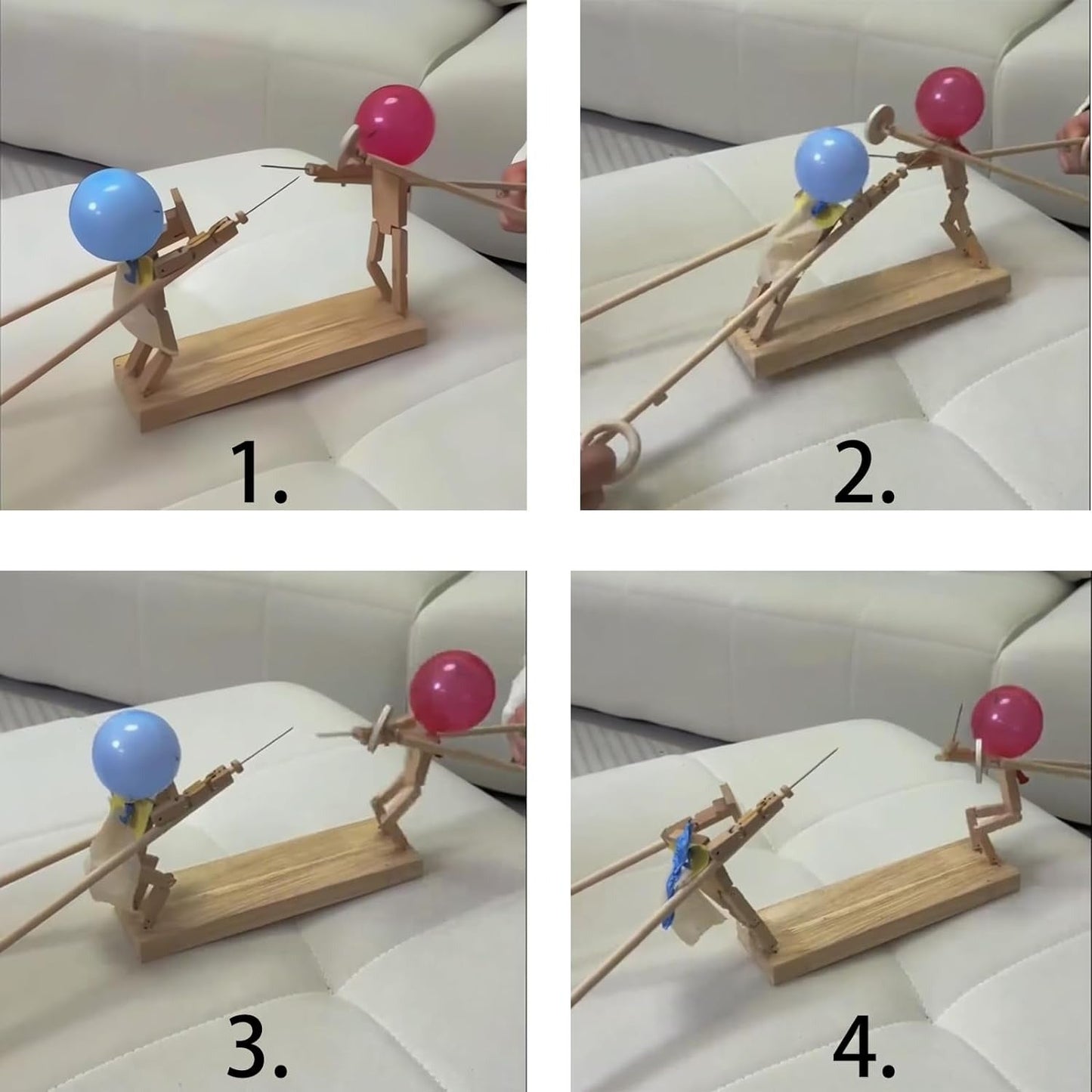 BattleMaster - Ballonköpfe Holzschwertkampf