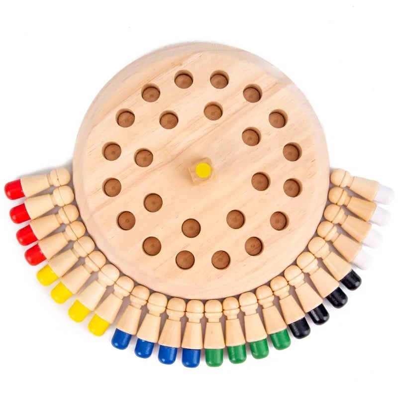 MemoryMinds- - Leuk houten geheugenspel voor het ontwikkelen van cognitieve vaardigheden