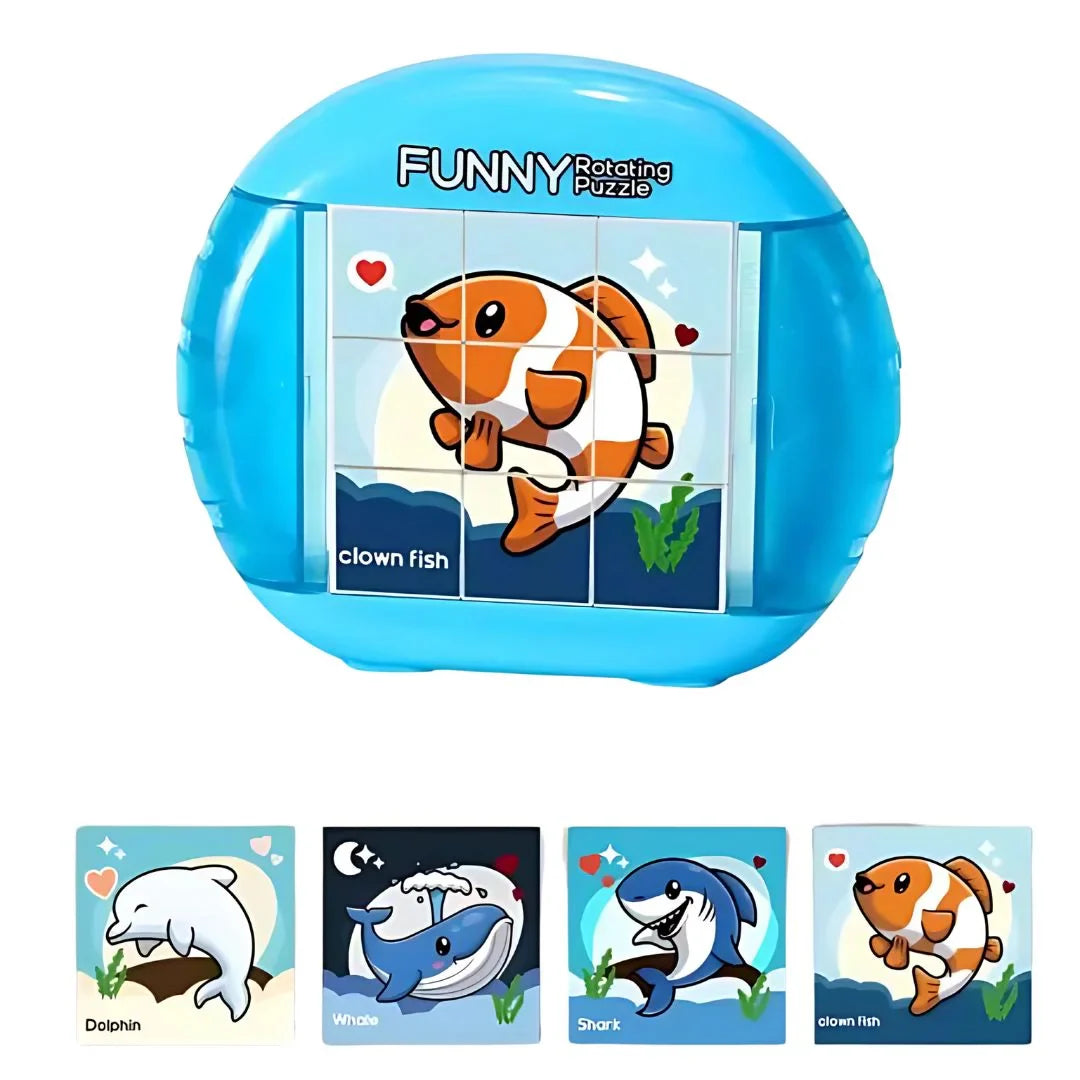 PuzzleWhirl – Drehendes Puzzle Spielzeug Kinder ab 6 Jahren