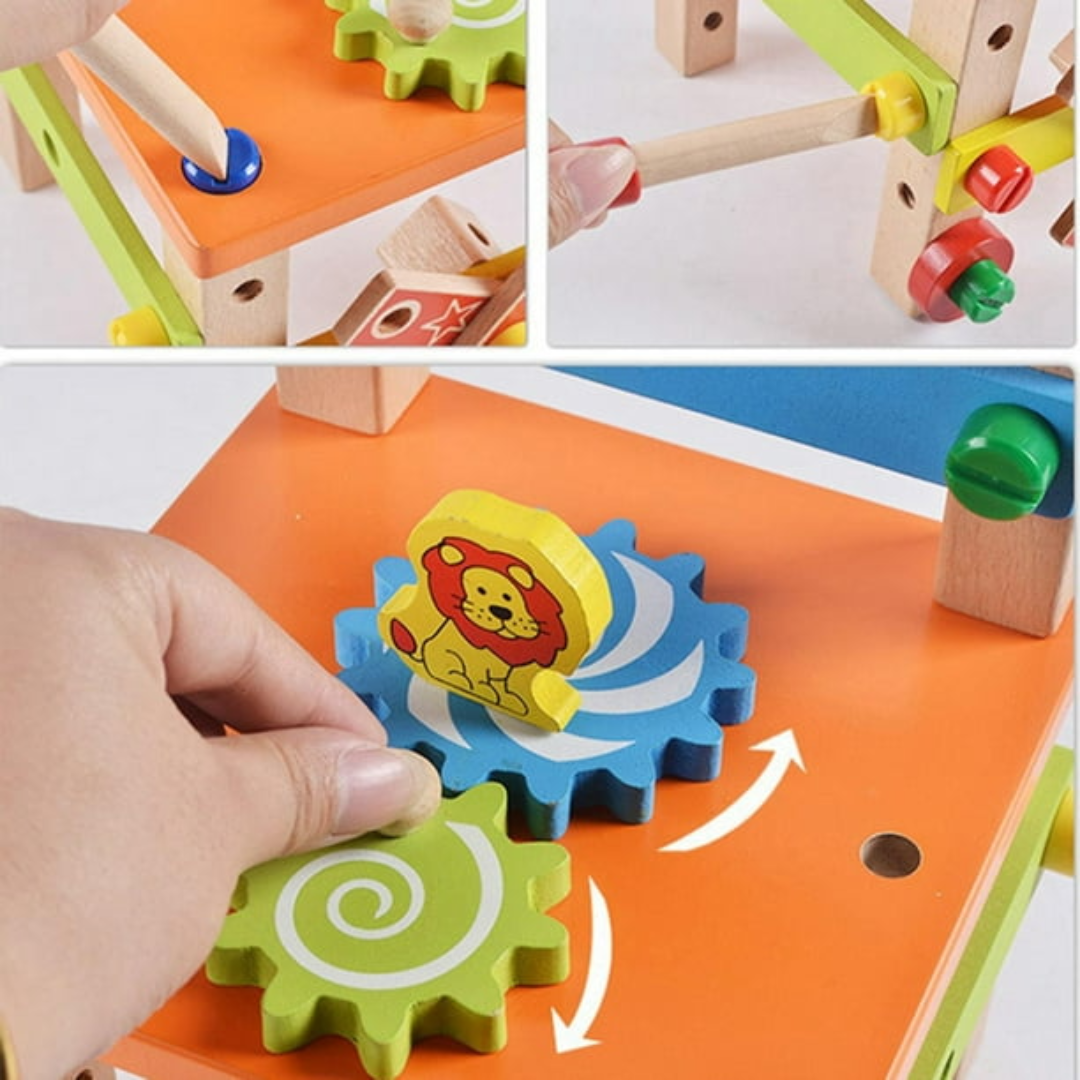 ShapeStruct - Holzwerkzeug- und Stuhl-Bausatz