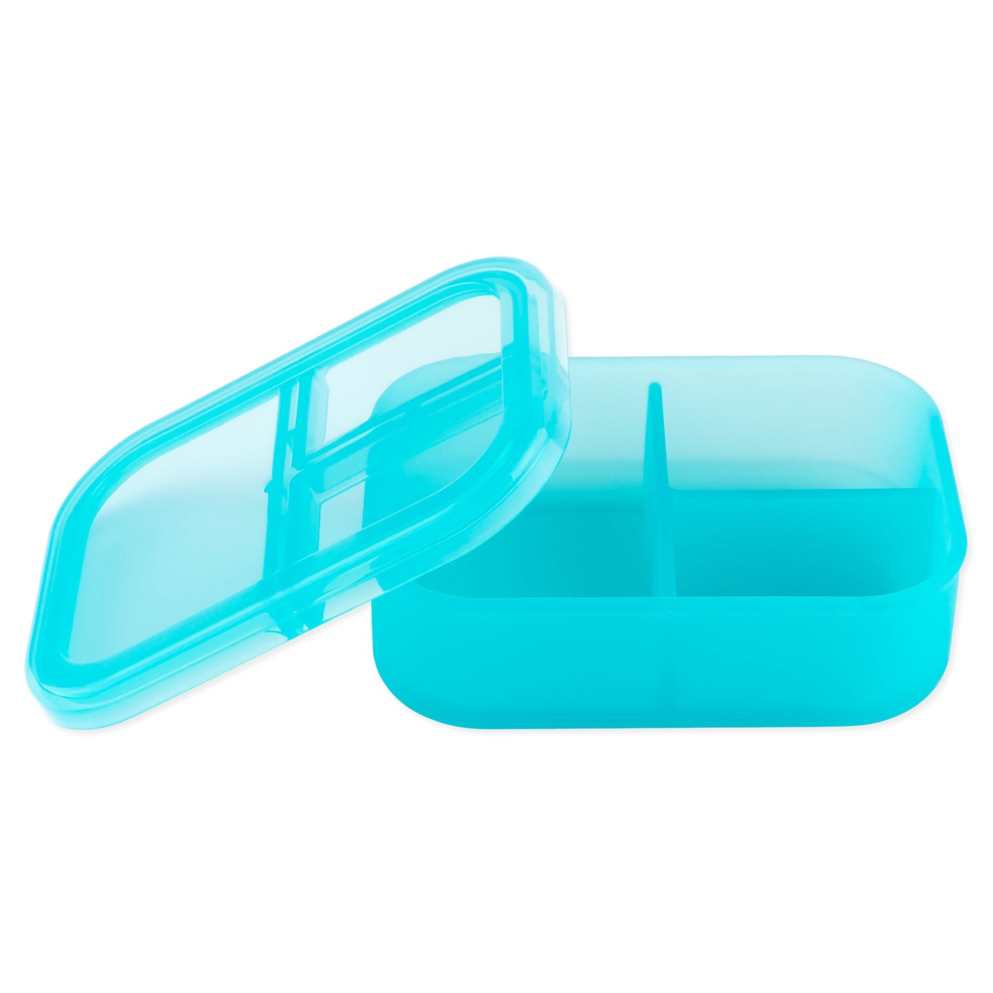 Siliconen Bento Box 3 Sectie: Blauwe Gelei