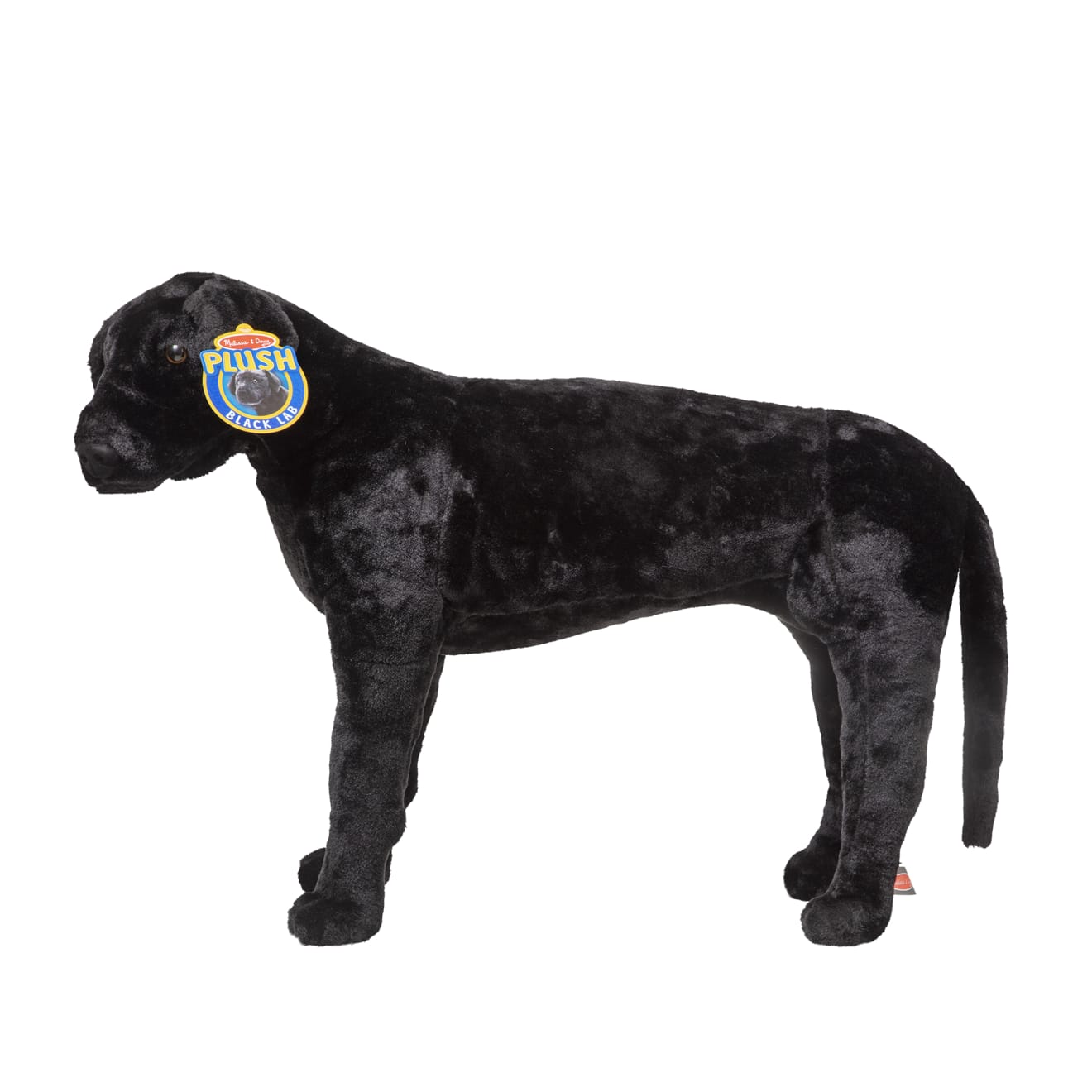 Zwarte labrador gigantische knuffel