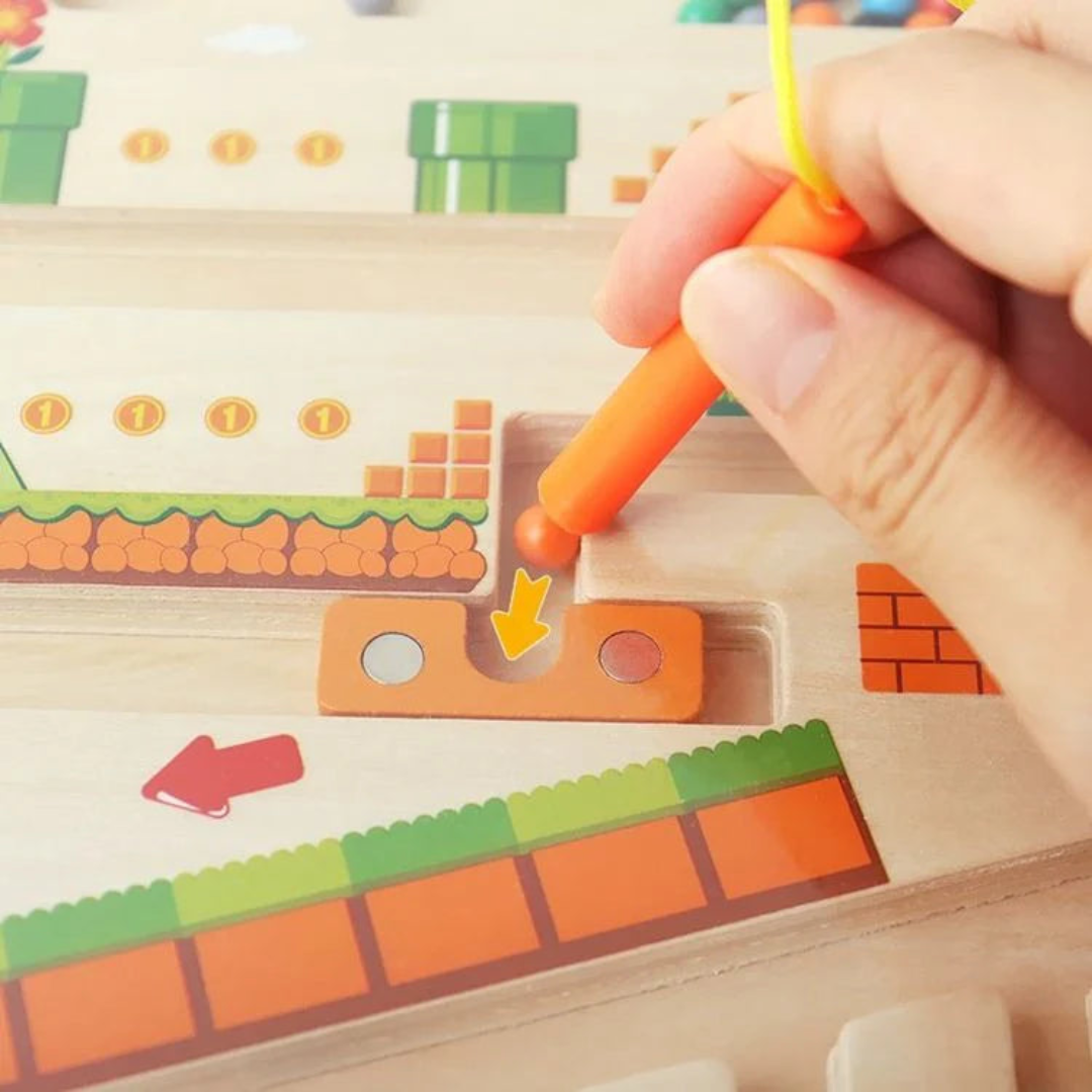 MazeMaster- Montessori Zahlen- und Farbenlabyrinth