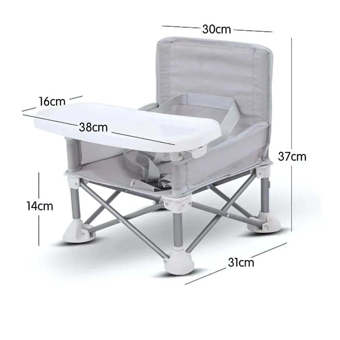 CampySeat – Kleinkind Campingstuhl mit Tisch 9M+