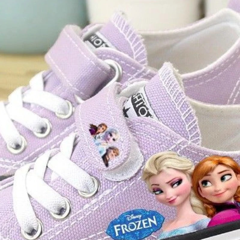 Canvas Elsa Princess Sneakers