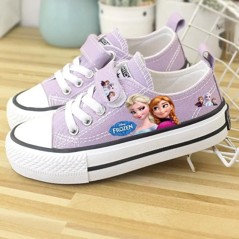 Canvas Elsa Princess Sneakers