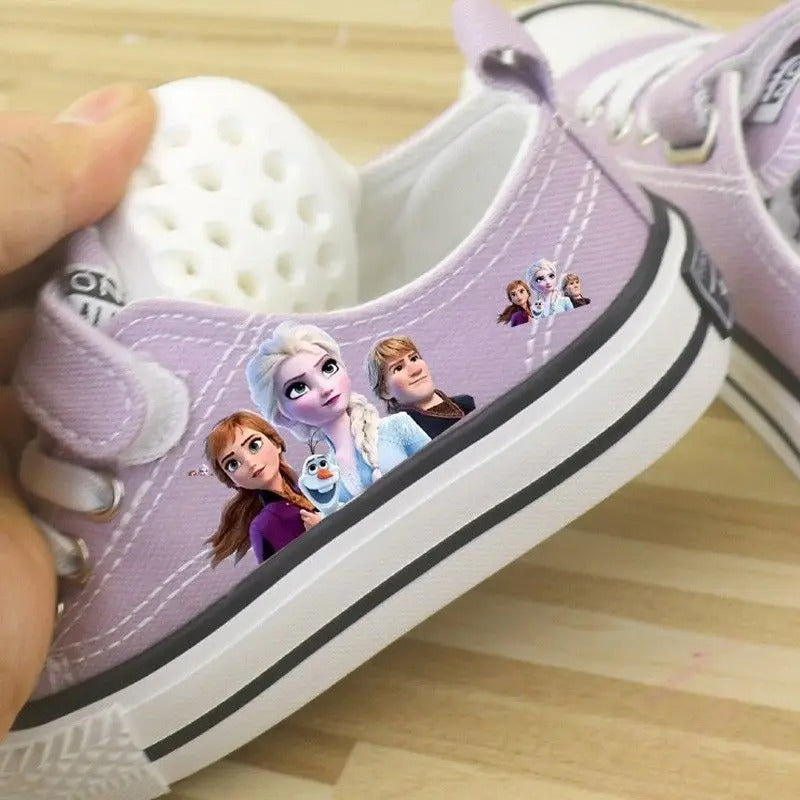Canvas Elsa Princess Sneakers