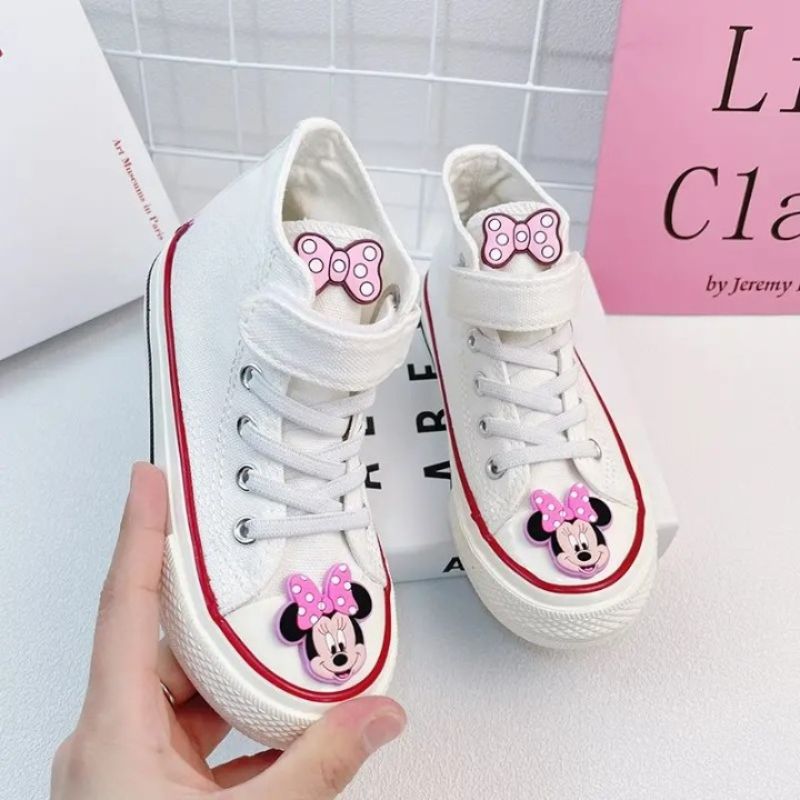 Cartoon Minnie Canvas Casual Shoes
