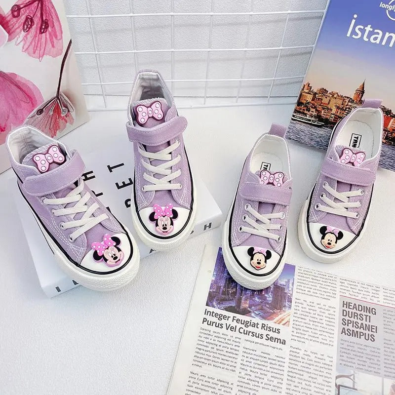 Cartoon Minnie Canvas Casual Shoes