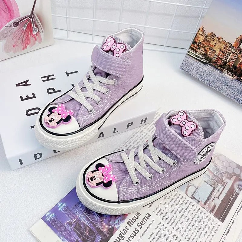 Cartoon Minnie Canvas Casual Shoes