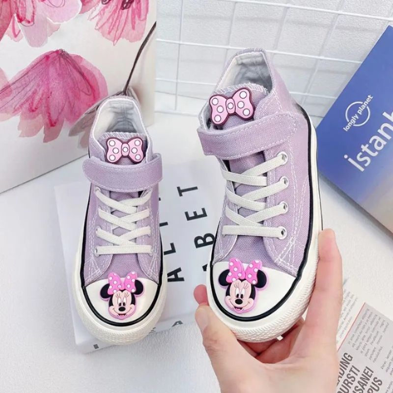 Cartoon Minnie Canvas Casual Shoes
