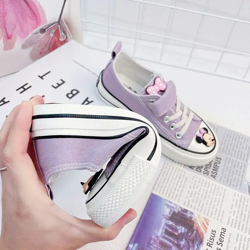 Cartoon Minnie Canvas Casual Shoes