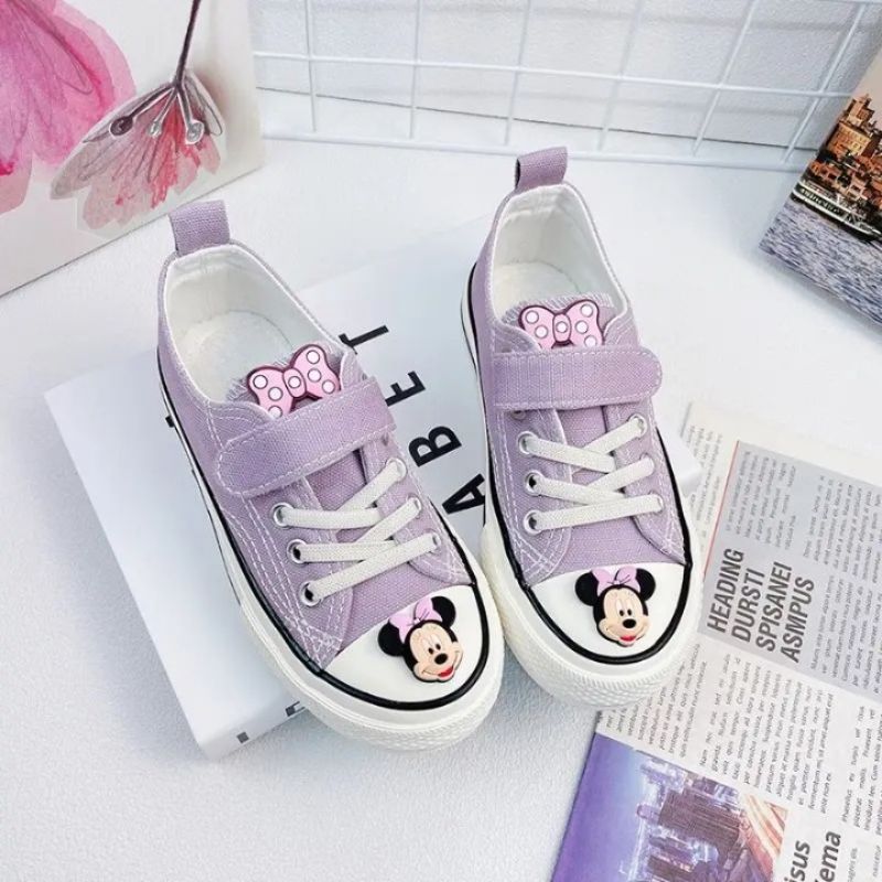 Cartoon Minnie Canvas Casual Shoes