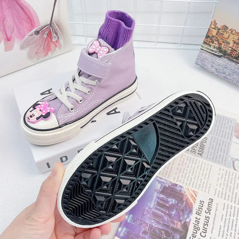 Cartoon Minnie Canvas Casual Shoes